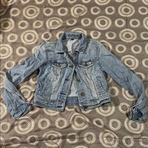 American Eagle Jr. size med,fits sm. Denim jacket